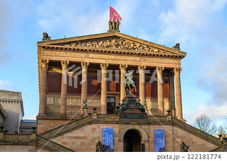 Alte Nationalgalerie, Old National Gallery, art gallery located on Museum Island in Berlin, capital of Germany Alte Nationalgalerie, Old National Gallery, art gallery located on Museum Island in Berlin, capital of Germany 122181774