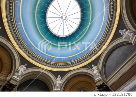 Alte Nationalgalerie, Old National Gallery, art gallery located on Museum Island in Berlin, capital of Germany 122181796