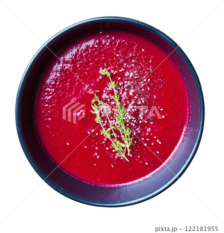 Cold Beetroot creamy soup Cold Beetroot creamy soup 122181955