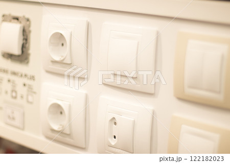 Store socket switch display 122182023