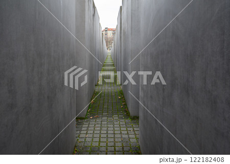 Memorial to the Murdered Jews of Europe, monument to the Jewish victims of the Holocaust in Berlin, Germany 122182408