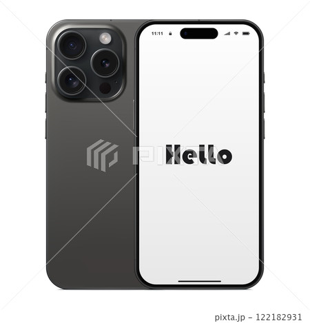 new frameless smartphone grey color with blank screen saver, front and backside view, isolated on white background. mockup of realistic and detailed mobile phone with shadow. vector illustration new frameless smartphone grey color with blank screen saver, front and backside view, isolated on white background. mockup of realistic and detailed mobile phone with shadow. vector illustration 122182931