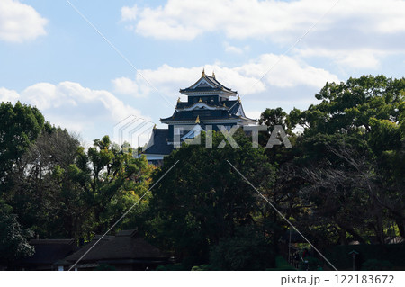 岡山城　後楽園 122183672