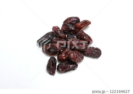 白バックのデーツ 122184627