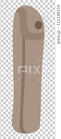 立式長笛袋向量圖 122186310