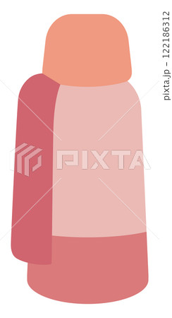 シンプルな水筒のベクターイラスト 122186312