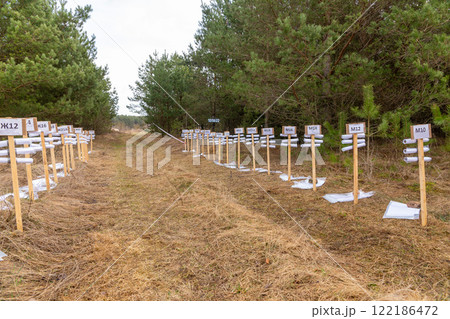 The starting area with distance maps The starting area with distance maps 122186472