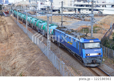東海道本線 貨物支線 東高島-桜木町 JR貨物 EH200-10(高崎) 東海道本線 貨物支線 東高島-桜木町 JR貨物 EH200-10(高崎) 122186561