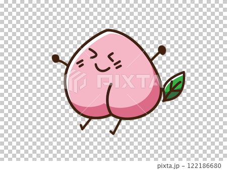 もも　キャラクター　ゆるかわ 122186680