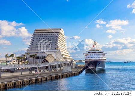 神戸メリケンパーク (12月 昼 夜景) 神戸メリケンパーク (12月 昼 夜景) 122187127