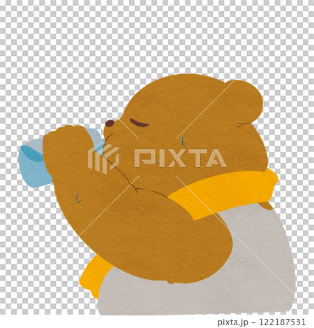 Bear drinking water 122187531