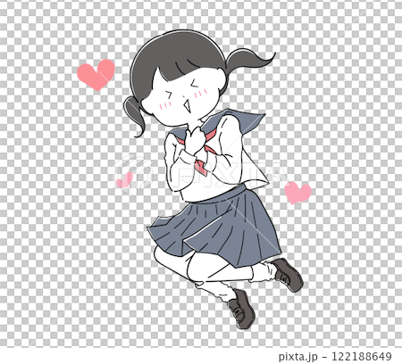 我愛又愛的水手服女孩 122188649