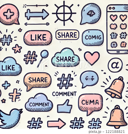 ソーシャルメディア ソーシャルメディア 122188821