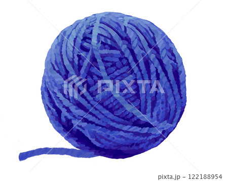 毛糸玉（ブルー） 122188954
