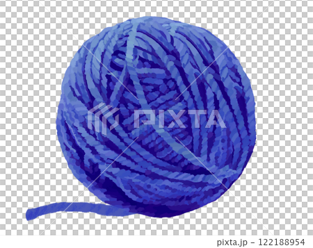毛糸玉（ブルー） 122188954