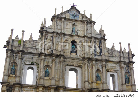 マカオの世界文化遺産「聖ポール天主堂跡」 マカオの世界文化遺産「聖ポール天主堂跡」 122188964