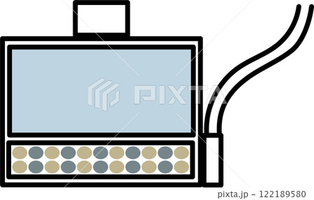 水槽のエアレーションのイラスト 122189580