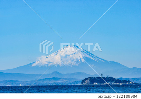 江ノ島と富士山 江ノ島と富士山 122189984