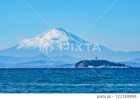 江ノ島と富士山 江ノ島と富士山 122189998