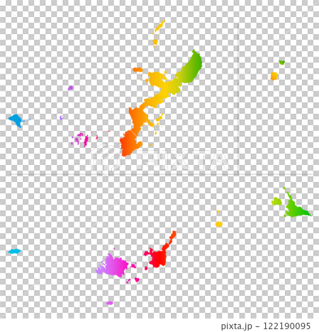 沖縄県地図 122190095