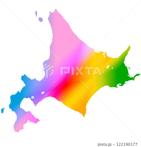 北海道地図 122190177