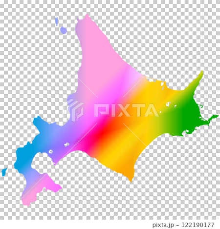 北海道地図 122190177