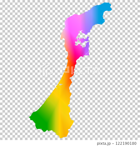 石川県地図 122190180