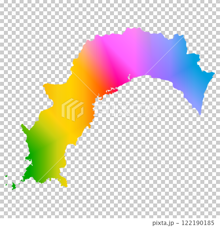 Kochi Prefecture Map 122190185