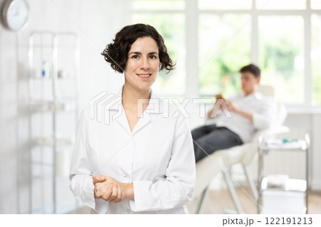 female doctor portrait 122191213