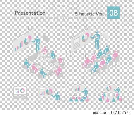 Business people giving a presentation 122192573