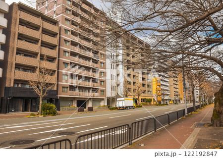 京都市上京区堀川　安倍晴明神社周辺の街並み 122192847