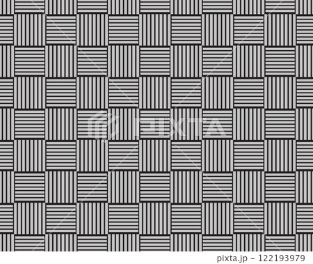 Rattan seamless pattern. Texture of the weave. Vector illustration. 122193979