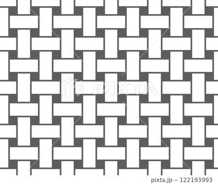 Rattan seamless pattern. Texture of the weave. Vector illustration. 122193993