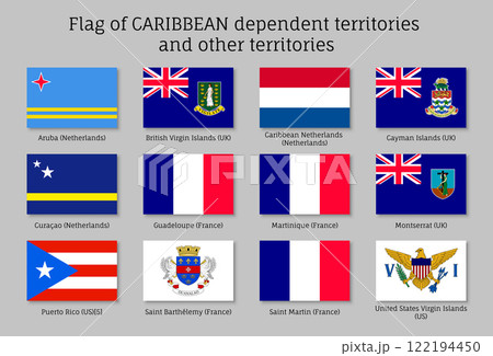 Flags of Caribbean dependent territories 122194450