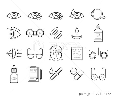 Eyesight medical diagnostic, vision correction. 122194472