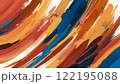流れる筆遣いの背景 122195088