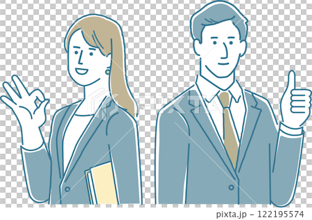 Business people striking a pose Male and female Business people striking a pose Male and female 122195574