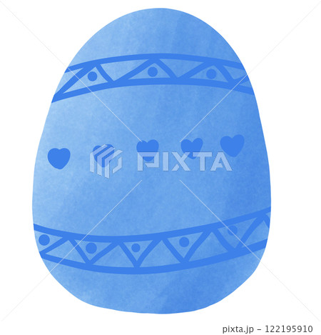 vector illustration of a easter eggs 122195910