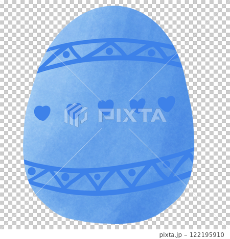 vector illustration of a easter eggs 122195910