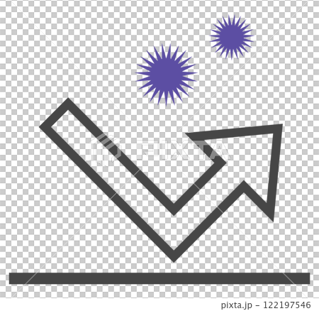 Antibacterial icon illustration Antibacterial icon illustration 122197546