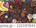 美味しそうで可愛いチョコレート 122197843