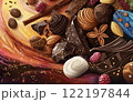 美味しそうで可愛いチョコレート 122197844