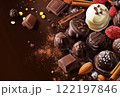 美味しそうで可愛いチョコレート 122197846