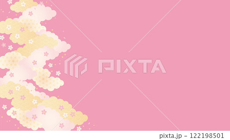 bg素材-さくら14-2ベク 122198501