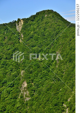 夏の御坂山地 十二ヶ岳より緑の鬼ヶ岳を望む 夏の御坂山地 十二ヶ岳より緑の鬼ヶ岳を望む 122200237