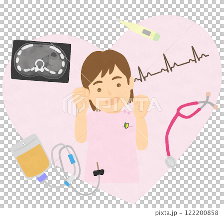 やる気満々の新人看護師 122200858