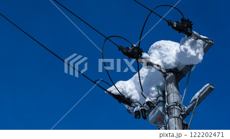 積雪の1号柱受電、PAS 122202471