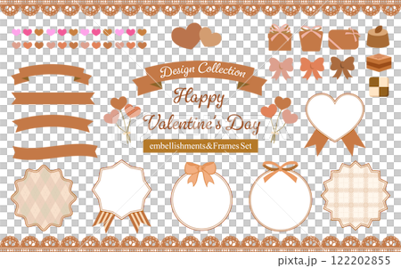 相框/絲帶/可愛/情人節(棕色) 相框/絲帶/可愛/情人節(棕色) 122202855