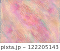 オイルパステル、クレヨンで描いたピンク色の美しい背景素材 122205143