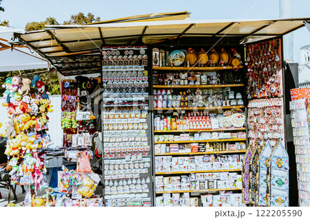 Souvenire shop in the Belgrade city Souvenire shop in the Belgrade city 122205590